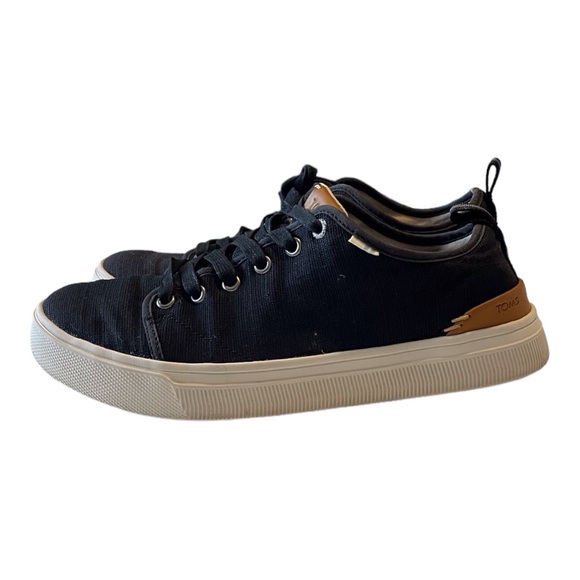 Toms Other - Toms Men's Black Fabric Vans, 8